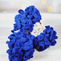 Алізе Пуффі (Alize Puffy) 100г/9,5м 360 синій