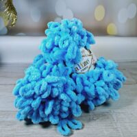 Алізе Пуффі (Alize Puffy) 100г/9,5м 287 яскраво-блакитний