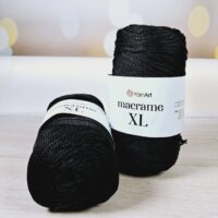 Ярнарт макраме XL 250/130м 148 чорний