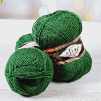 Алізе Ланаголд Файн (Alize LanaGold Fine) 100г/390м 118 базилік