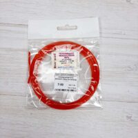 Spark Beads полиамидная монохромная нить красный 1,6мм 2м сечение звезда