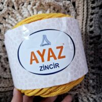 Аяз Зінцір (Ayaz Zincir) 500г/110м 1184 жовтий