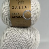 Газзал Бебі Альпака (Gazzal Baby Alpaca) 50г/160м 46016 сірий