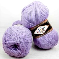 Алізе Ланаголд Файн (Alize LanaGold Fine) 100г/390м 166 гліцинія