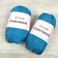 Ярнарт Макраме (YarnArt Macrame) 90г/130м 152 бірюза