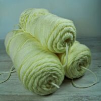 Сток акрил однотон 100г/190м світло-жовтий