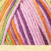 ФібраНатура Бамбу Джаз Мульті (Fibranatura Bamboo Jazz Multi) 50гр/120м 307 меланж фіолетово-зелений