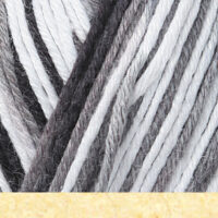 ФібраНатура Бамбу Джаз Мульті (Fibranatura Bamboo Jazz Multi) 50гр/120м 309 меланж чорно-білий