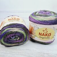 Нако Ангорела (Nako Angorella) 100г/400м 87539 бузково-зелений