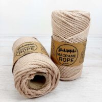 Шнур Шикімікі Макраме Роуп (Shikimiki Macrame Rope) 4мм 250г/45м 305 світлий беж