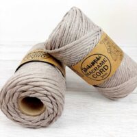 Шнур Шикімікі Макраме Роуп (Shikimiki Macrame Rope) 3мм 200г/100м 1216 латте