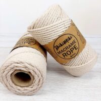 Шнур Шикімікі Макраме Роуп (Shikimiki Macrame Rope) 4мм 250г/42м 18061 кемел