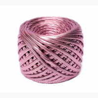Шнур Макароні Металік (Maccaroni Hologram Metalliс) 1021 рожевий