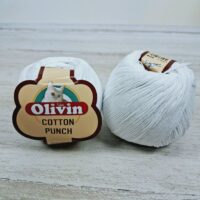 Олівін Котон Пунч (Olivin Cotton Punch) 50г/200м 1018 білий