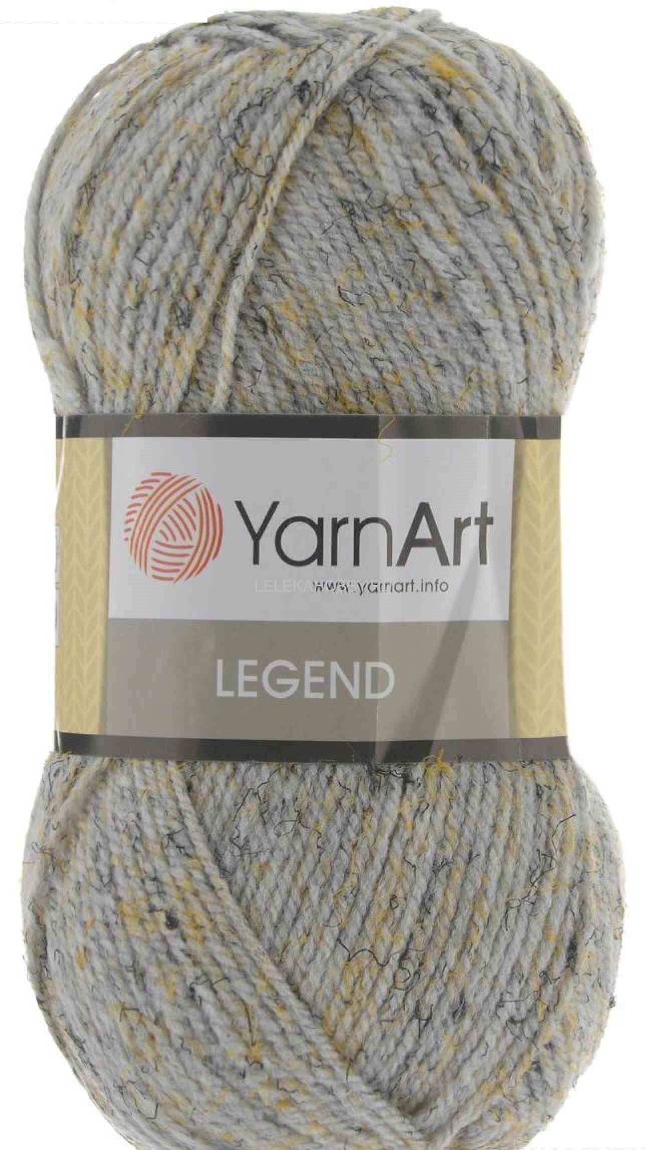 Ярнарт Легенд Балки 100г/100м 8822 серый темный