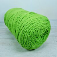 Сток акрил однотон 100г/190м неоново-салатний