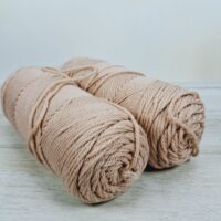 Сток акрил однотон 100г/190м темно-бежевий