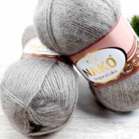 Нако Ангора Люкс (Nako Angora Lux) 100г/550м 2000 беж