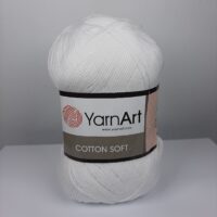 Ярнарт Котон Софт (YarnArt Cotton Soft) 100г/600м 62 білосніжний