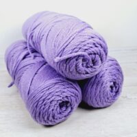 Сток акрил однотон 100г/190м яскраво бузковий