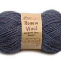 ФібраНатура Ренью Вул (Fibranatura Renew Wool) 50г/100м 103 синій