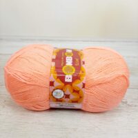 Картопу Кристал (Kartopu Crystal) 100г/450м 98227 яскравий персик