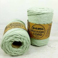 Шнур Шикімікі Макраме Корд (Shikimiki Macrame Cord) 5мм 500г/85м 504 салат