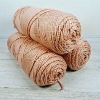 Сток акрил однотон 100г/190м карамель