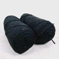 Сток акрил однотон 100г/190м чорний