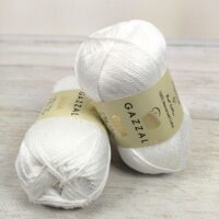 Газзал гіза (Gazzal Giza) 100г/165м 0100 білий