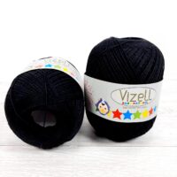 Візел Бебі Натурель (Vizell Baby Naturel) 100г/425м 940 чорний