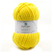 ПопЯрн Велвет (PopYarn Velvet) 100г/120м 012 мiмоза