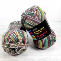 Преміум Ярнс Вінтер Колор (Premium Yarns Winter Colors) 100г/410м 801 райдуга