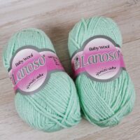 Ланосо Бебі Вул (Lanoso Baby wool) 50г/150м 511 м'ята