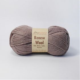ФібраНатура Ренью Вул (Fibranatura Renew Wool) 50г/100м 110 натуральний беж
