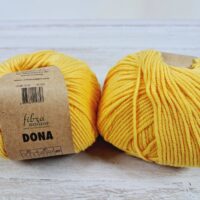 ФібраНатура Дона (Fibranatura Dona) 50г/115м 106-02 жовтий