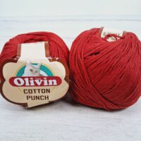 Олівін Котон Пунч (Olivin Cotton Punch) 50г/200м 1020 червоний