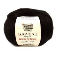 Газзал Рок-н-Ролл (Gazzal ROCK N ROLL) 50г/115м 4215 чорний