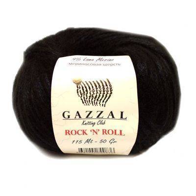Газзал Рок-н-Ролл (Gazzal ROCK N ROLL) 50г/115м 4215 чорний