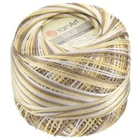 Ярнарт Тулип 50г/250м 454 меланж бежево-желтый