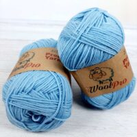 Преміум Ярнс ВулПро (Premium Yarns WoolPro) 50г/150м 505 блакитний