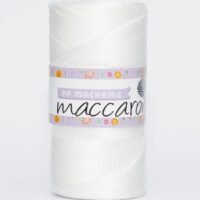 Шнур ПП Шикімікі Макраме (Shikimiki Macrame) 2мм 200г/230м 317 білий