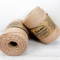 Шнур Шикімікі Макраме Корд (Shikimiki Macrame Cord) 5мм 500г/85м 307 шамуа