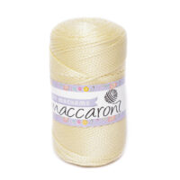 Шнур ПП Шикімікі Макраме (Shikimiki Macrame) 2мм 200г/230м 344 топлене молоко