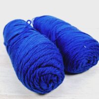 Сток акрил однотон 100г/190м синій темний