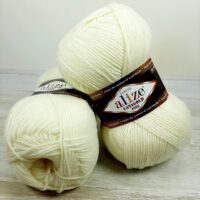 Алізе Ланаголд Файн (Alize LanaGold Fine) 100г/390м 450 магнолія