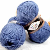 Алізе Ланаголд Файн (Alize LanaGold Fine) 100г/390м 203 джинс