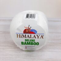 Гімалая Делюкс Бамбук ( HimalayaDeluxe Bamboo) 100г/250м 124-01 білий