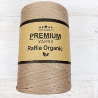 Преміум Ярнс Рафія (Premium Yarns Raffia Organic) 150г/230м 018 темний беж