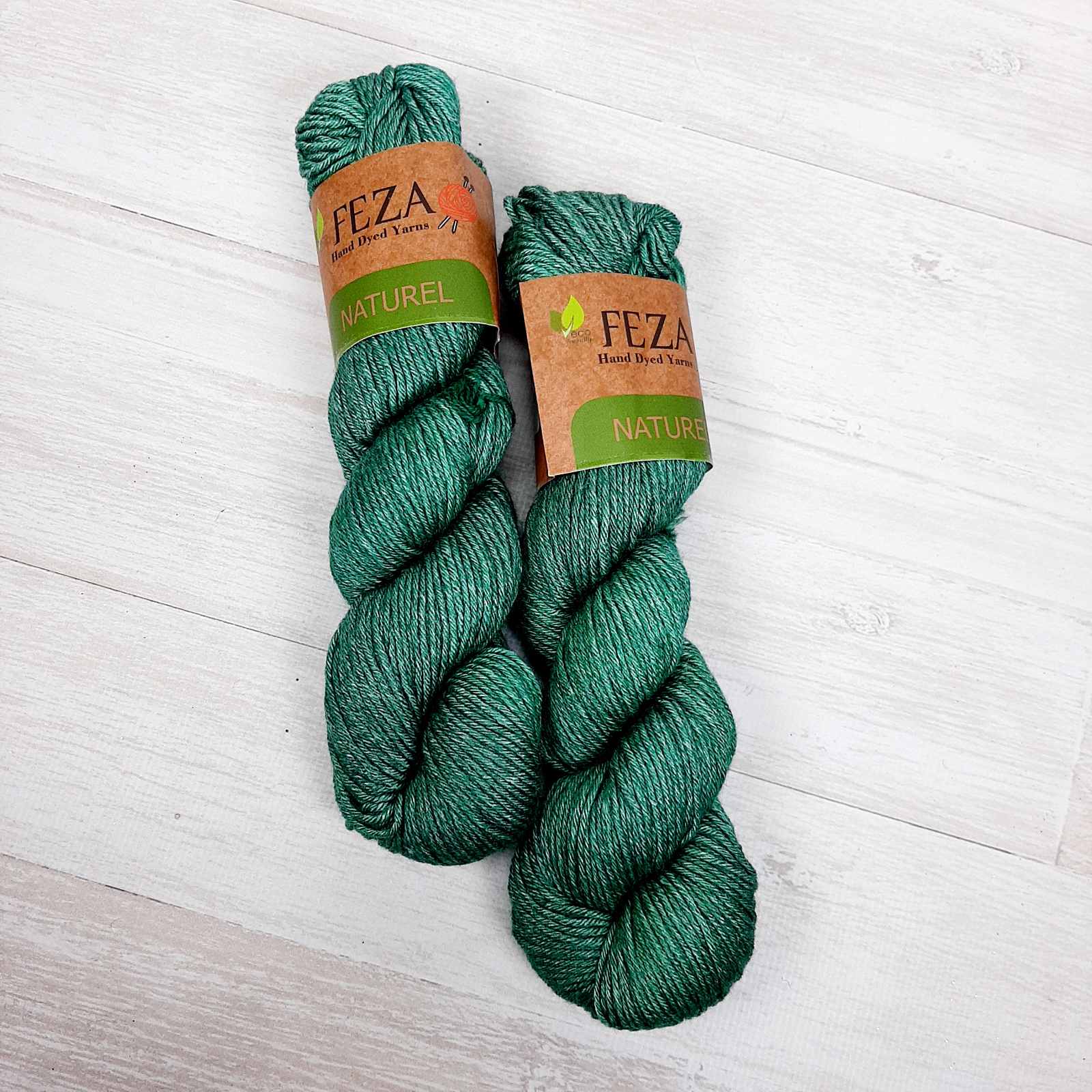 Феза натюрель (FEZA NATUREL) 50г/150м 1503 темно зелений